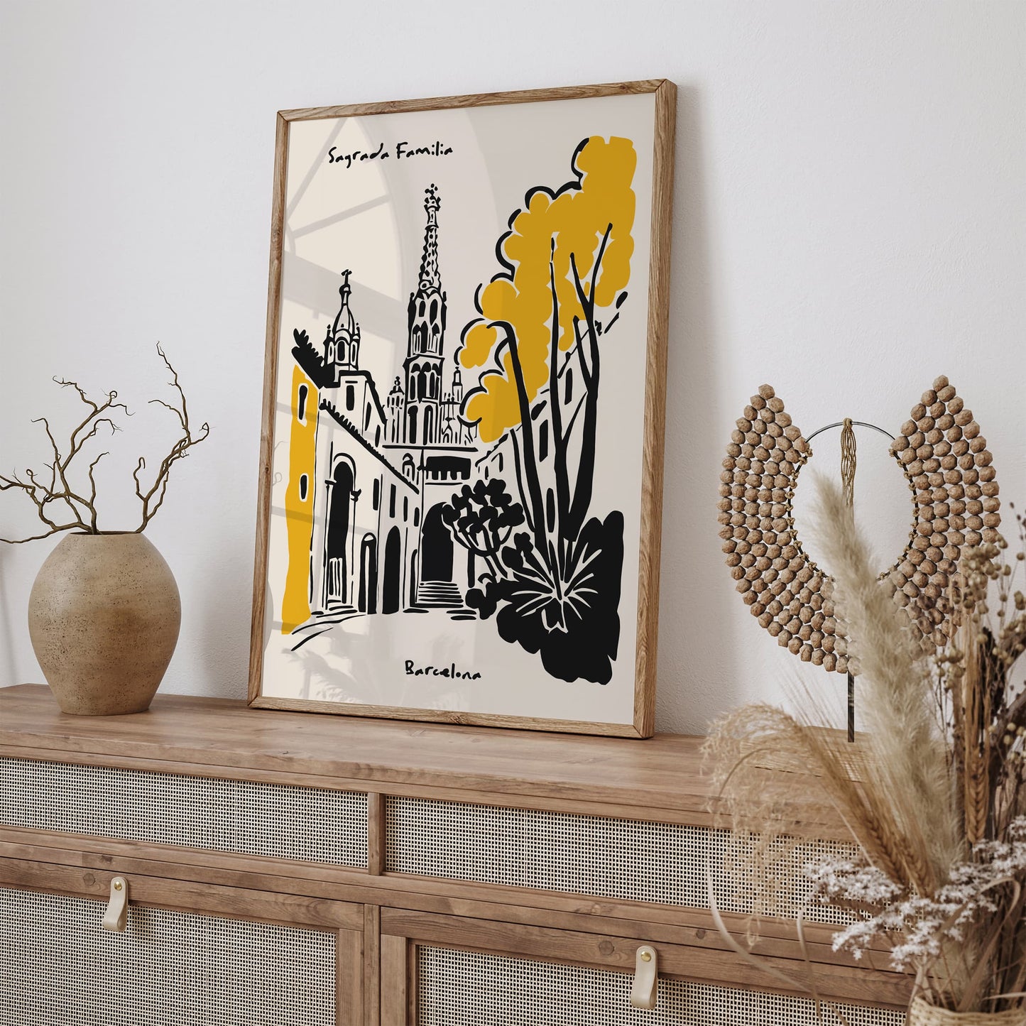 Barcelona Sagrada Familia Wall Art Print