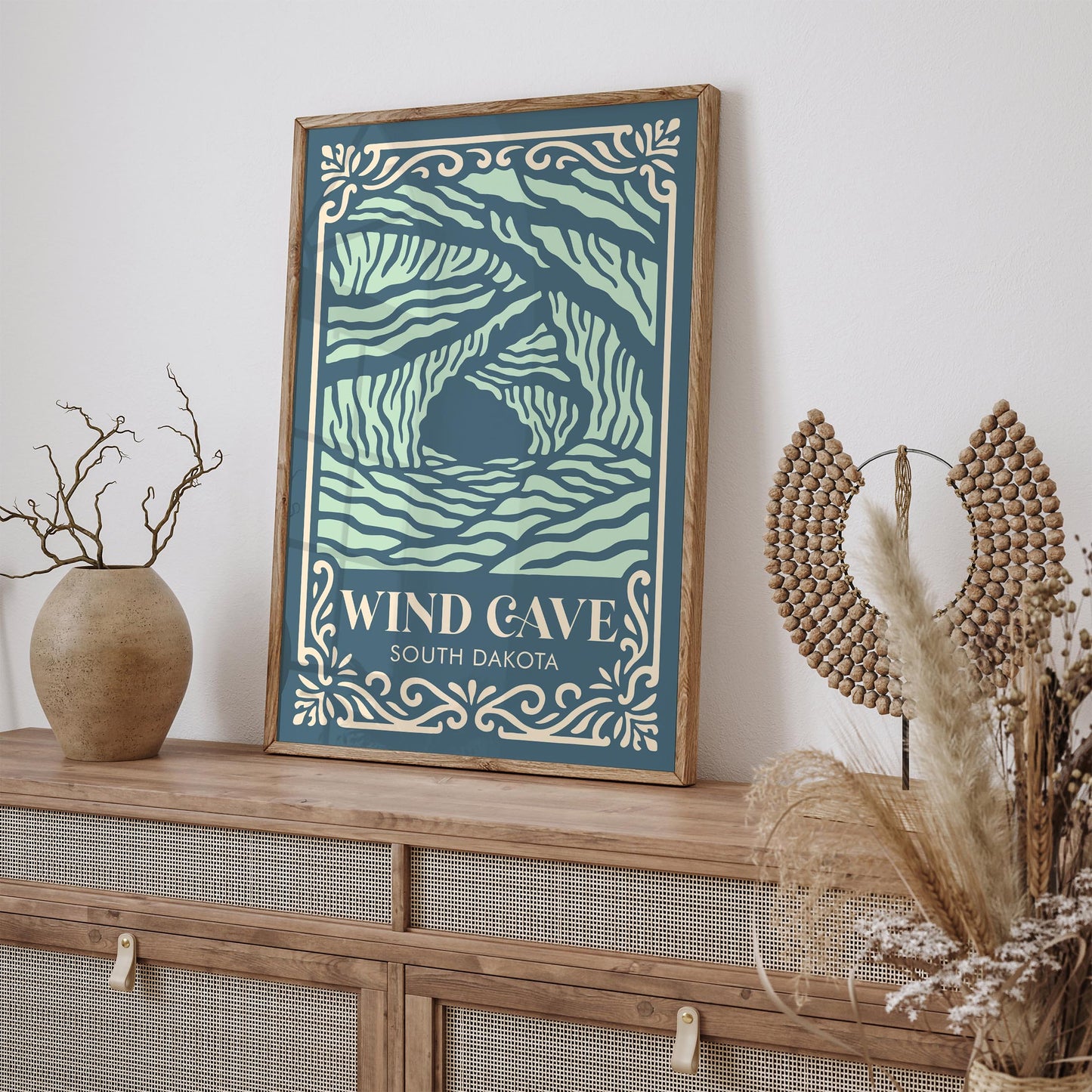 Wind Cave South Dakota Poster