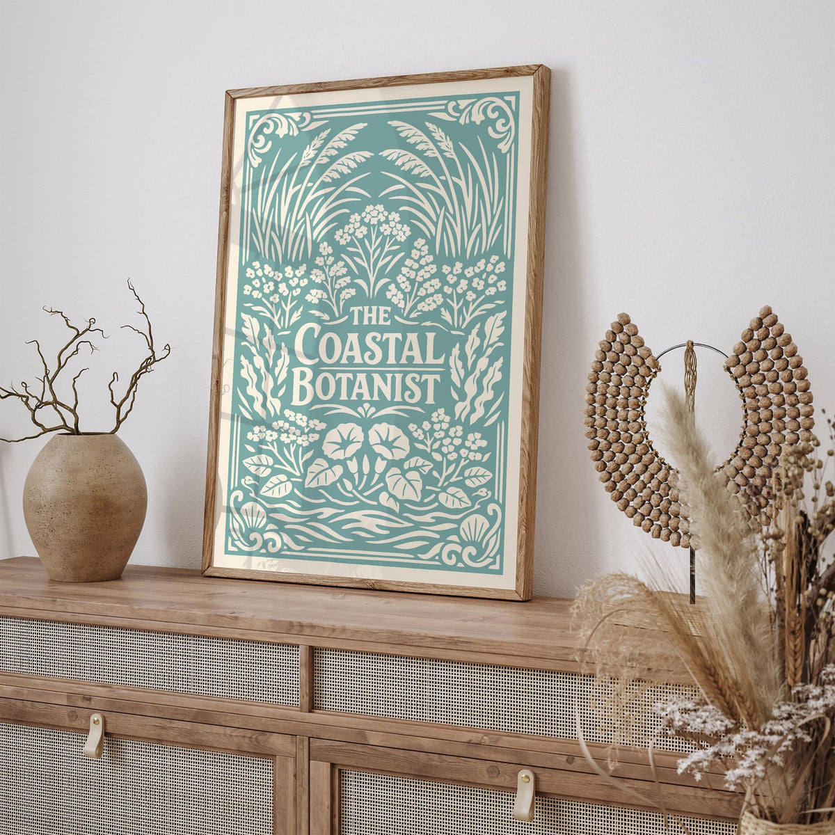 Coastal Botanist Botanical Art Poster