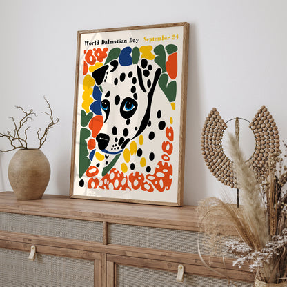 World Dalmatian Day Colorful Poster