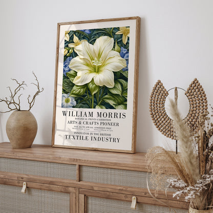 W. Morris Botanical Exhibition Poster 2024