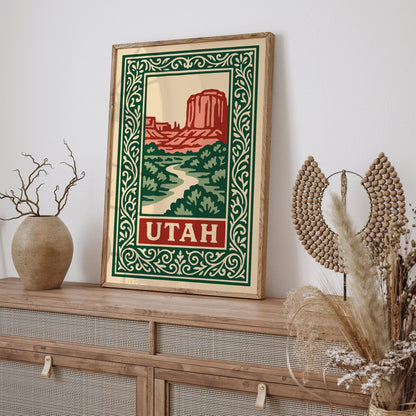 Utah Landscape Poster