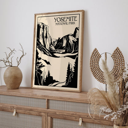 Yosemite National Park Poster