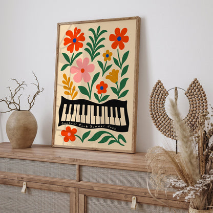 Central Park Summer Jazz Festival Poster