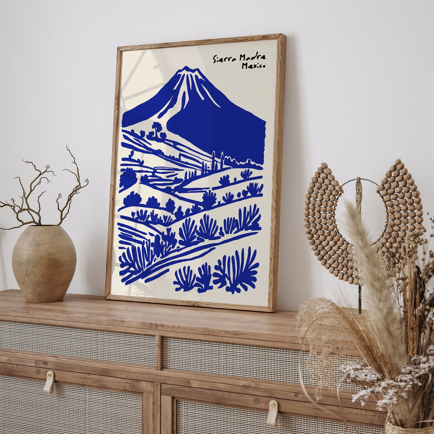 Sierra Madre Poster - Mexico Mountain Landscape Wall Art