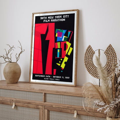 1992 NYC Film Festival Poster Print