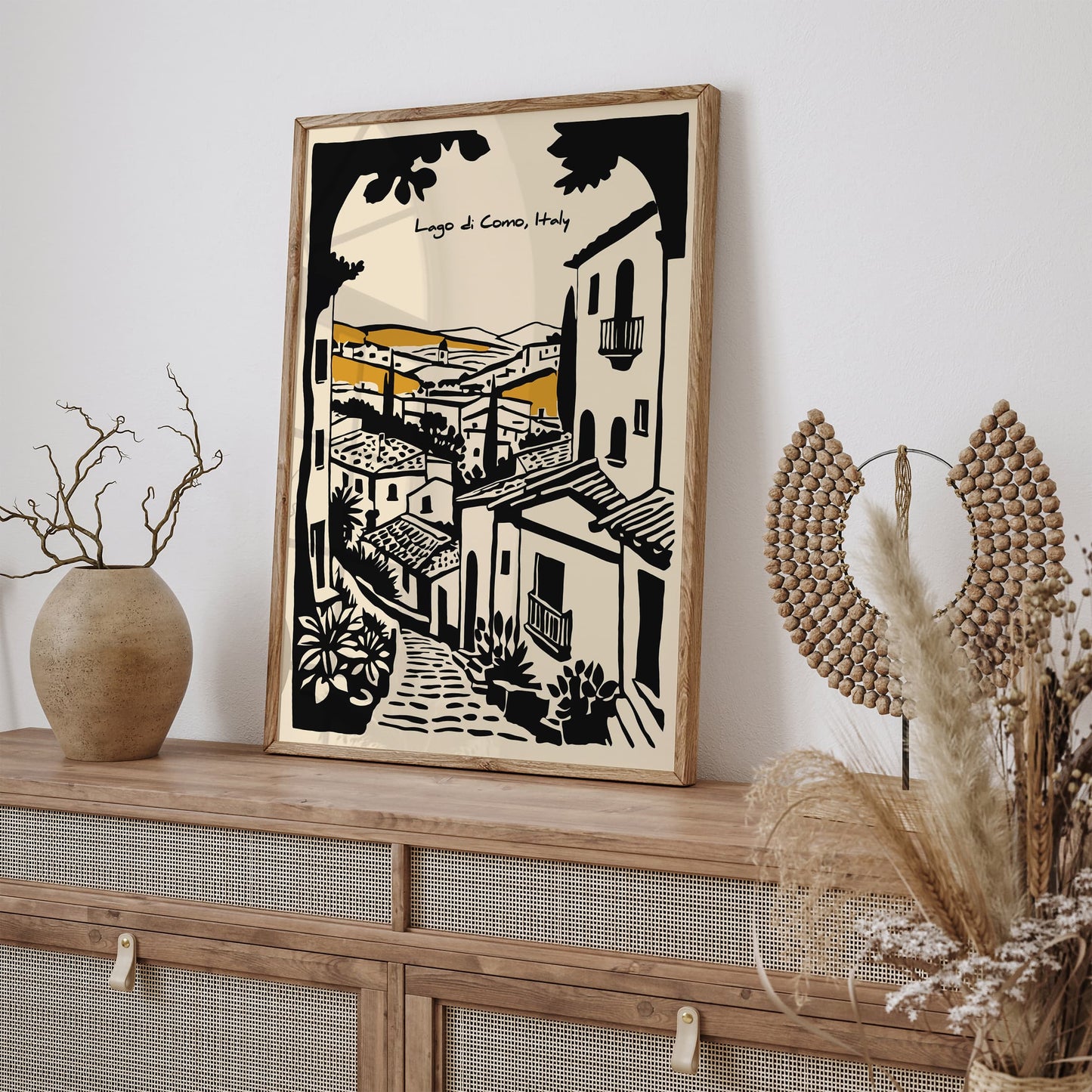 Lake Como Poster - Italy Travel Wall Art Print