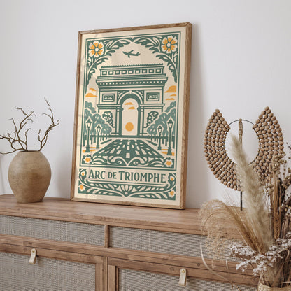 Arc de Triomphe Paris Poster
