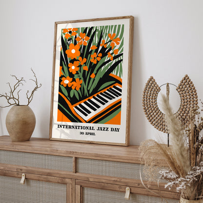 International Jazz Day 30 April Wall Art