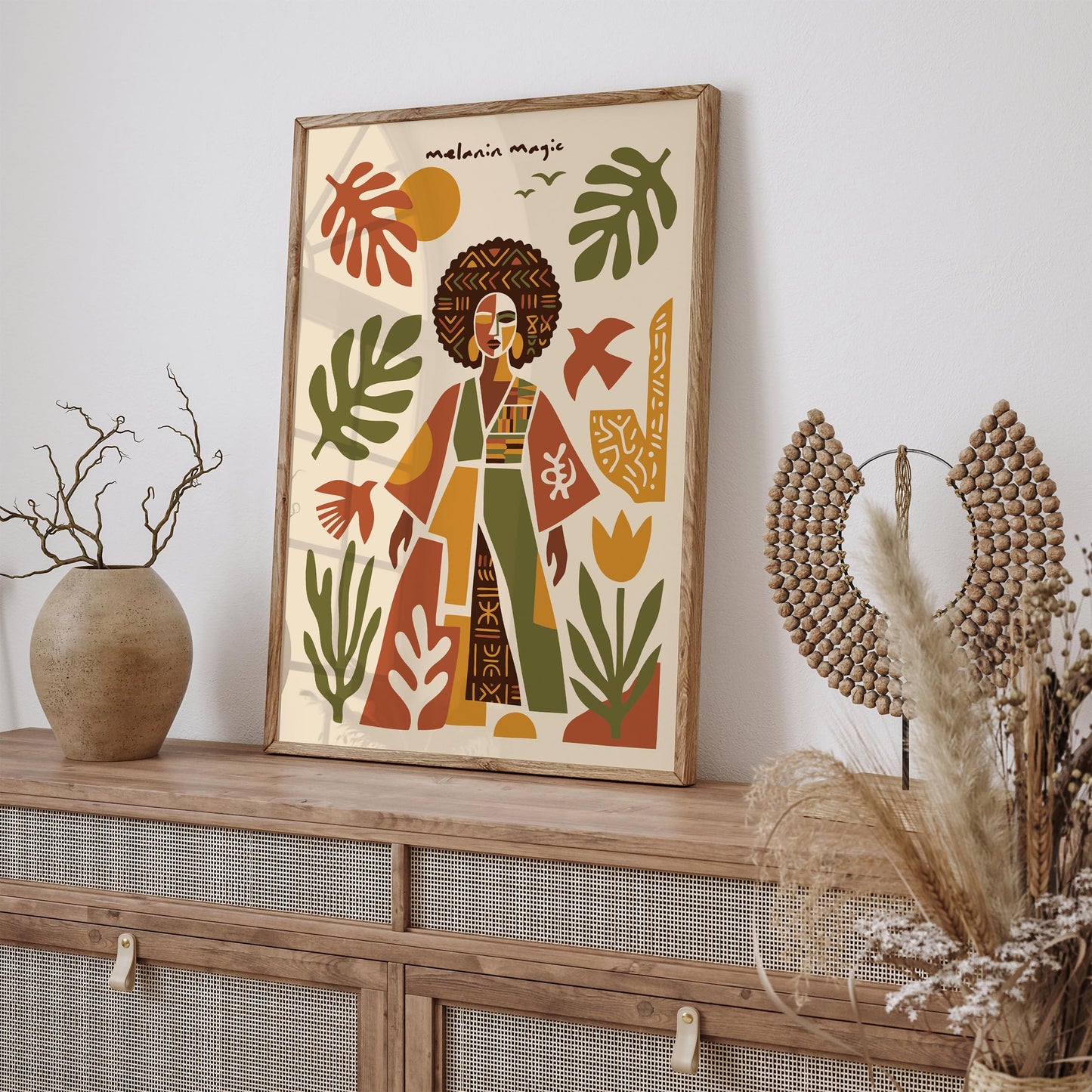Melanin Magic Afrohemian Poster