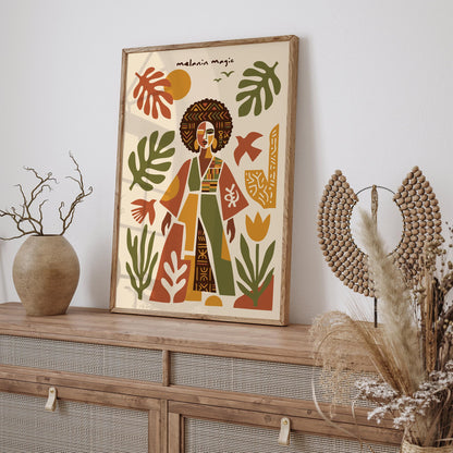 Melanin Magic Afrohemian Poster