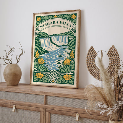 Niagara Falls Landscape Poster