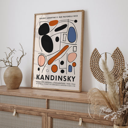 Kandinsky Exhibition Art Print