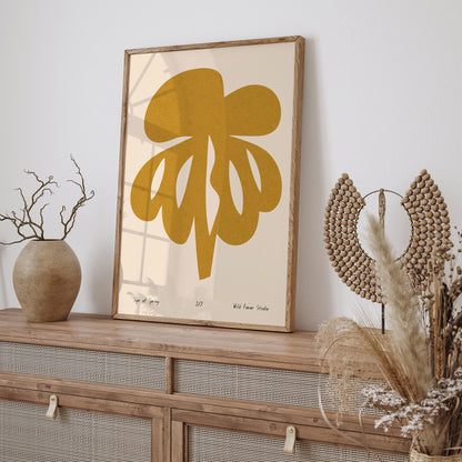Sign of Spring Abstract Wall Art Poster