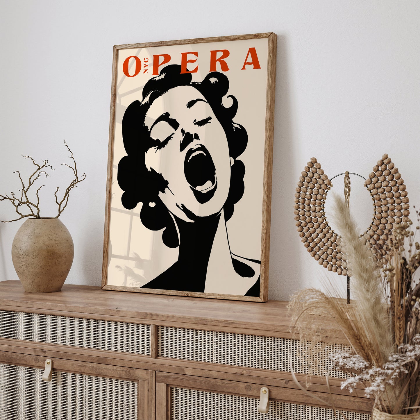 New York City Opera Music Art Print 2024