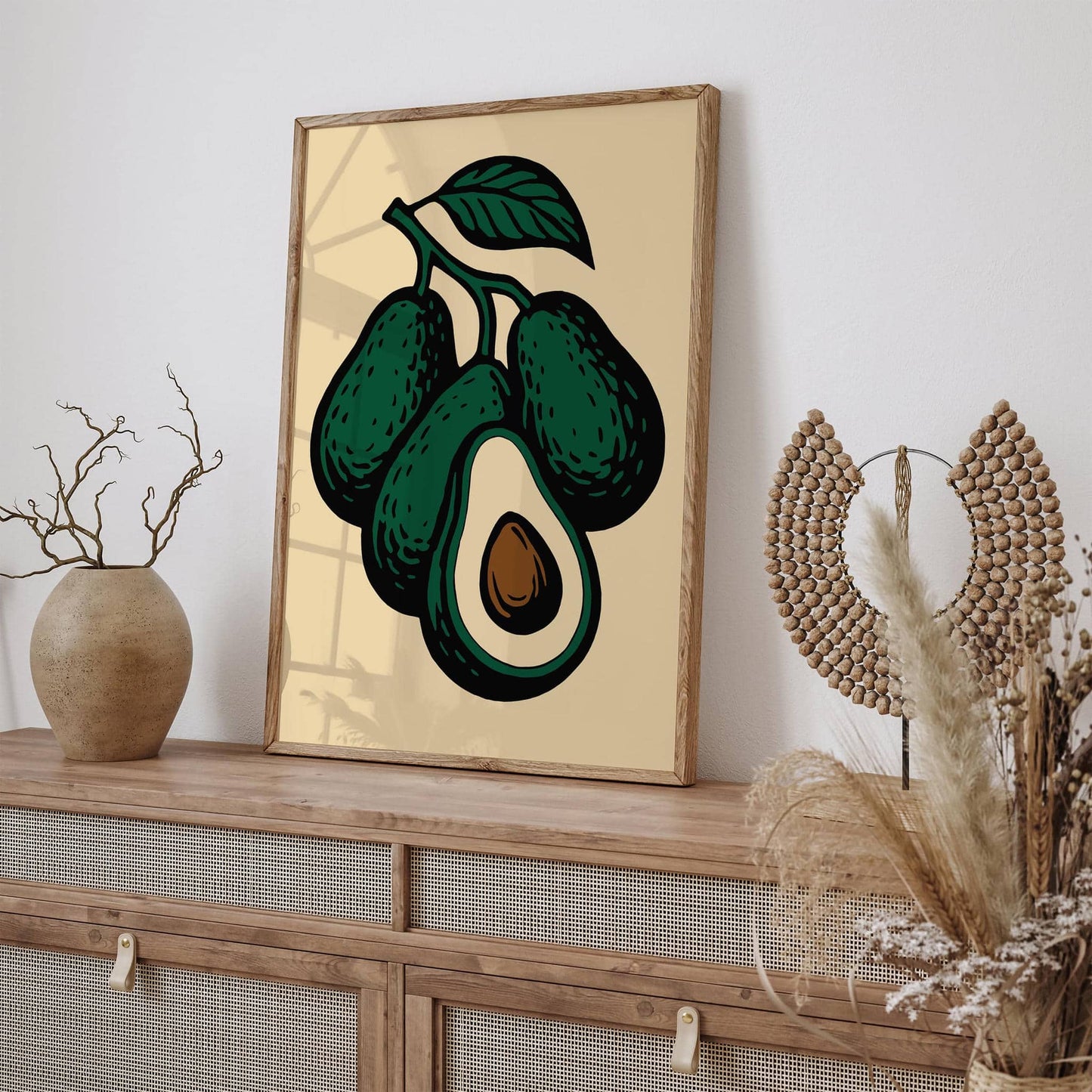 Avocado Poster - Kitchen Wall Art Decor