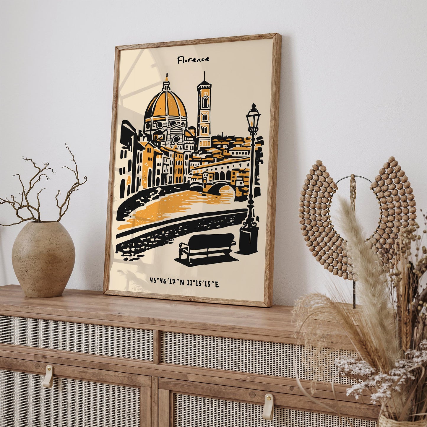 Florence Italy Poster – Cityscape Wall Art