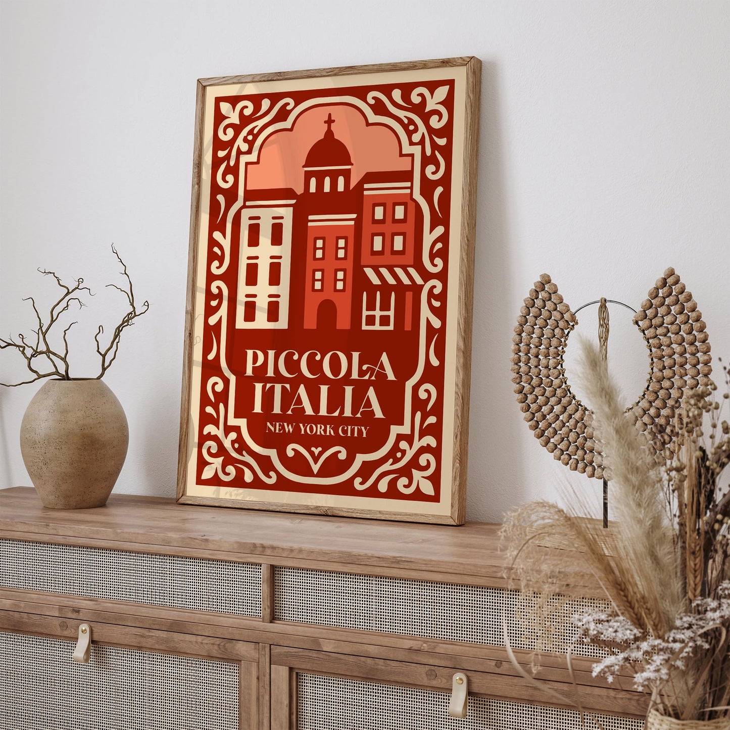 Piccola Italia New York City Poster