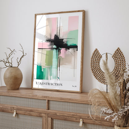 Pastel Colors Fine Art No.10 Poster