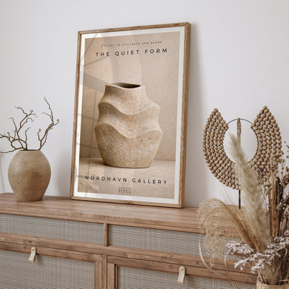 Scandinavian Sculpture Exhibition Poster