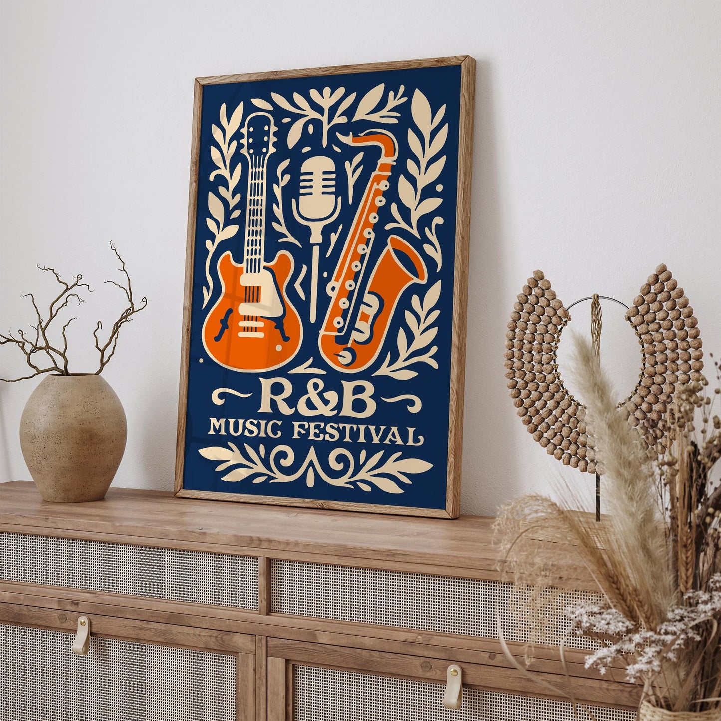 R&B Music Festival Poster