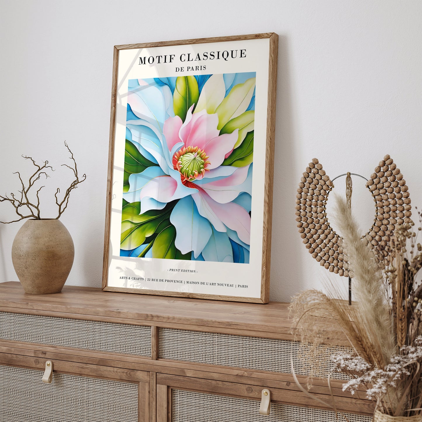 Refined Aesthetics: Motif Classique Poster