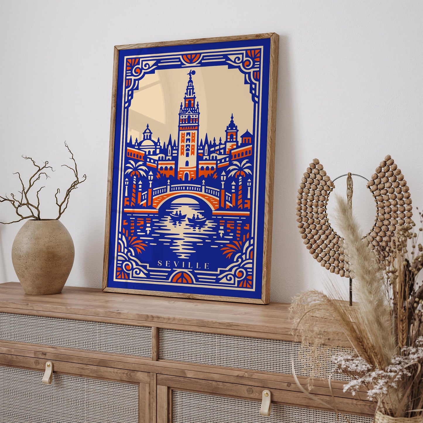 Seville Spain Travel Poster