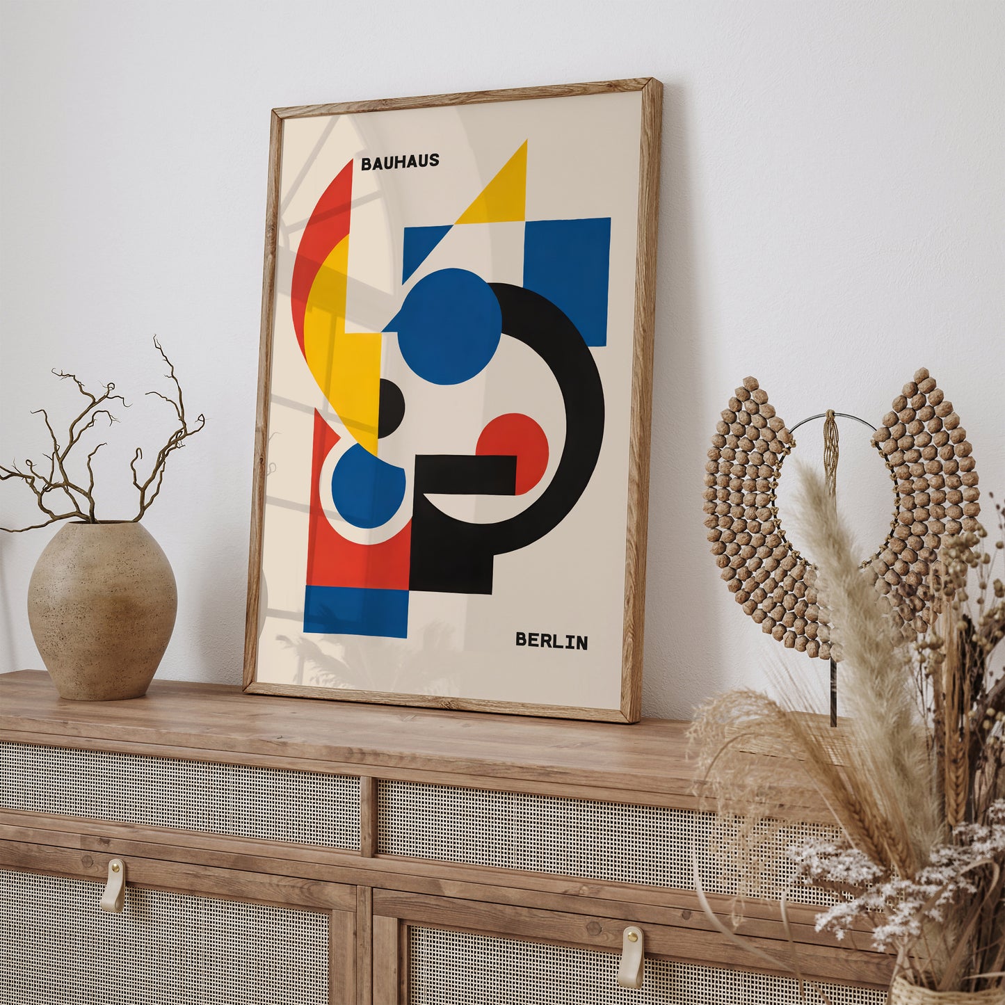 Bauhaus Berlin - Abstract Shapes Poster