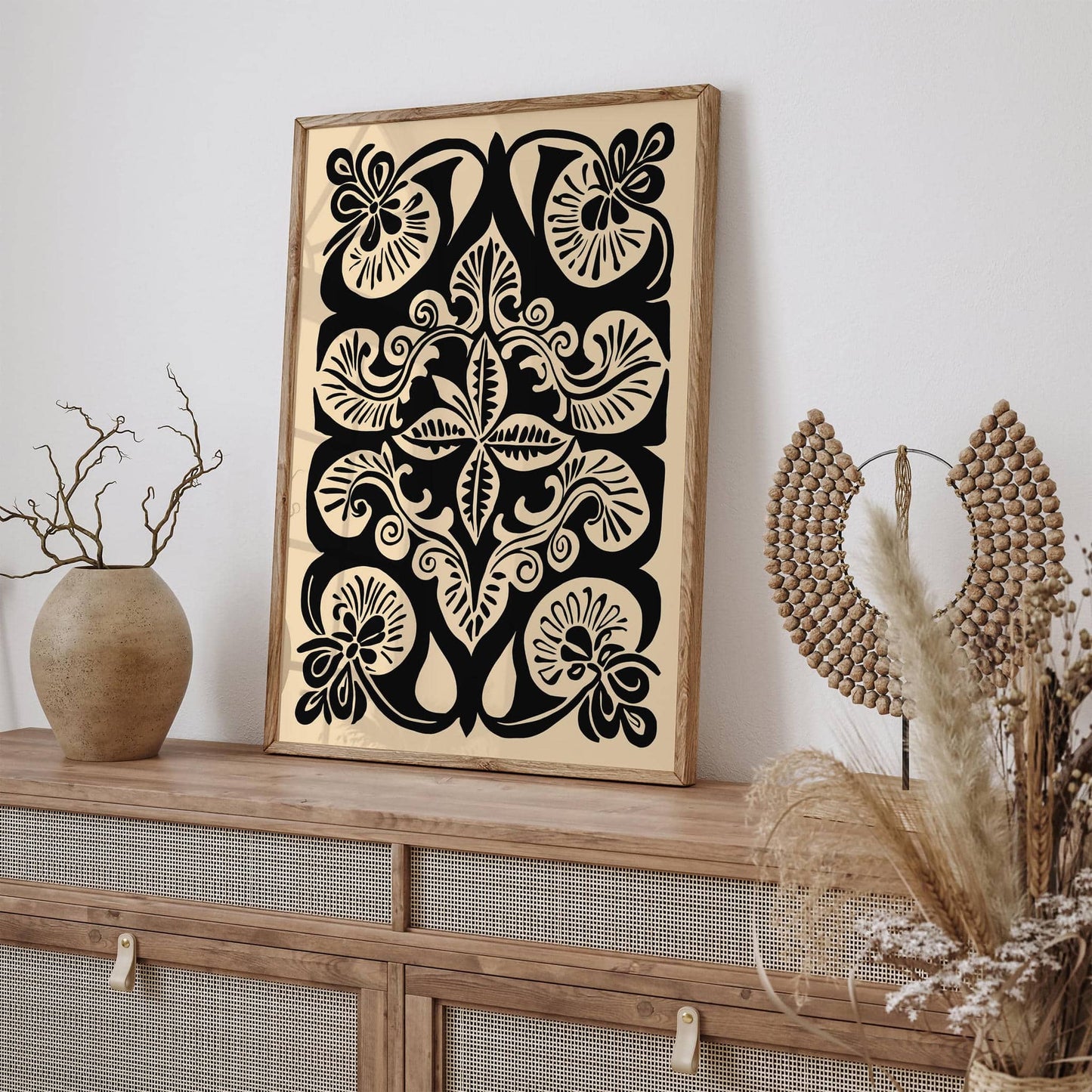 Rustic Nature Floral Art Print