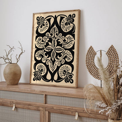 Rustic Nature Floral Art Print