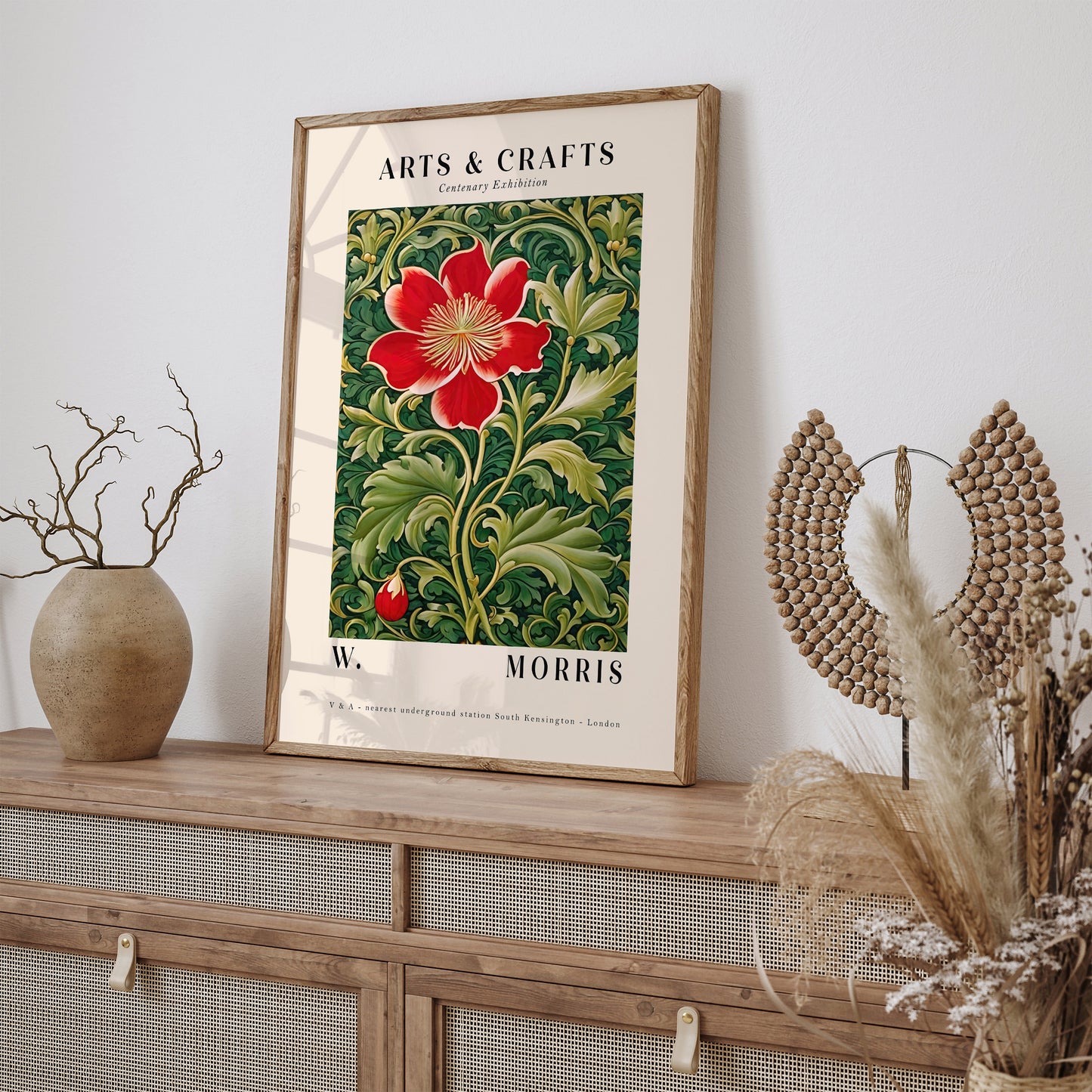 William Morris Centenary Exhibition Poster