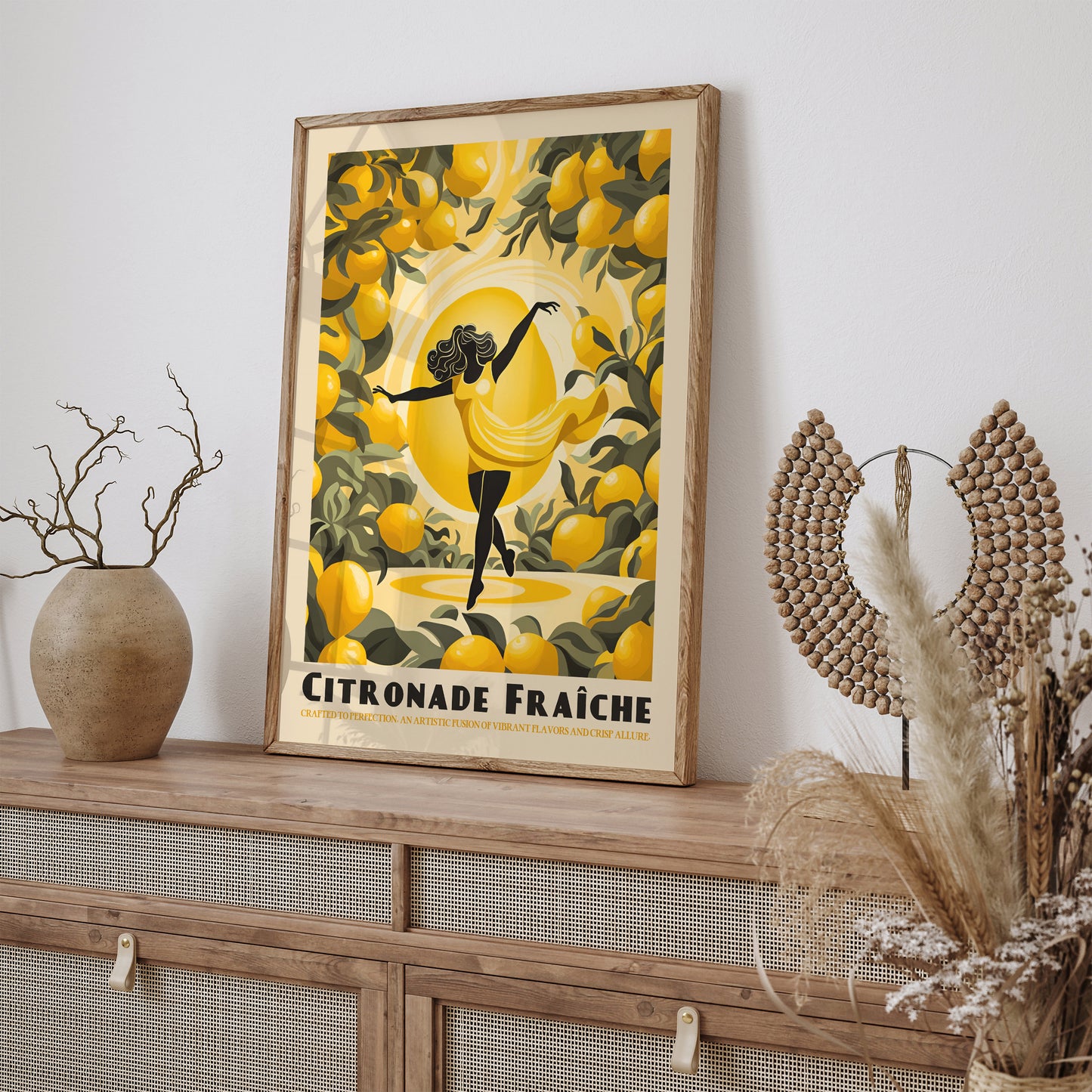 Citronade Frache - French Vintage Poster