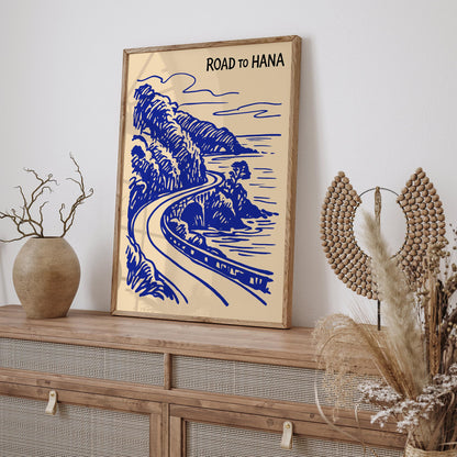 Road to Hana Hawaii Poster
