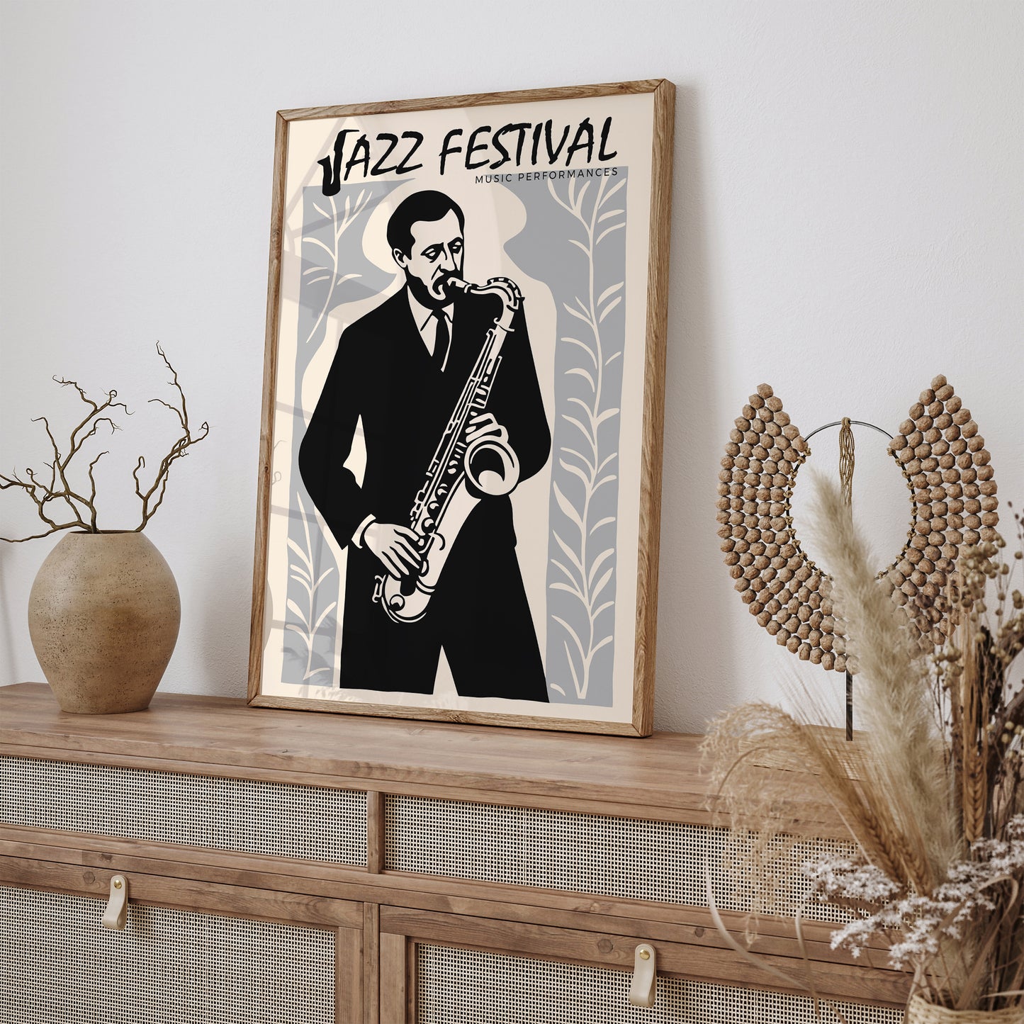 Jazz Festival Music Wall Art