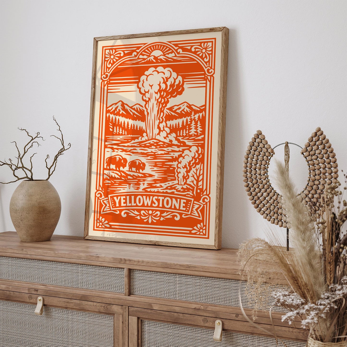 Yellowstone National Park Poster