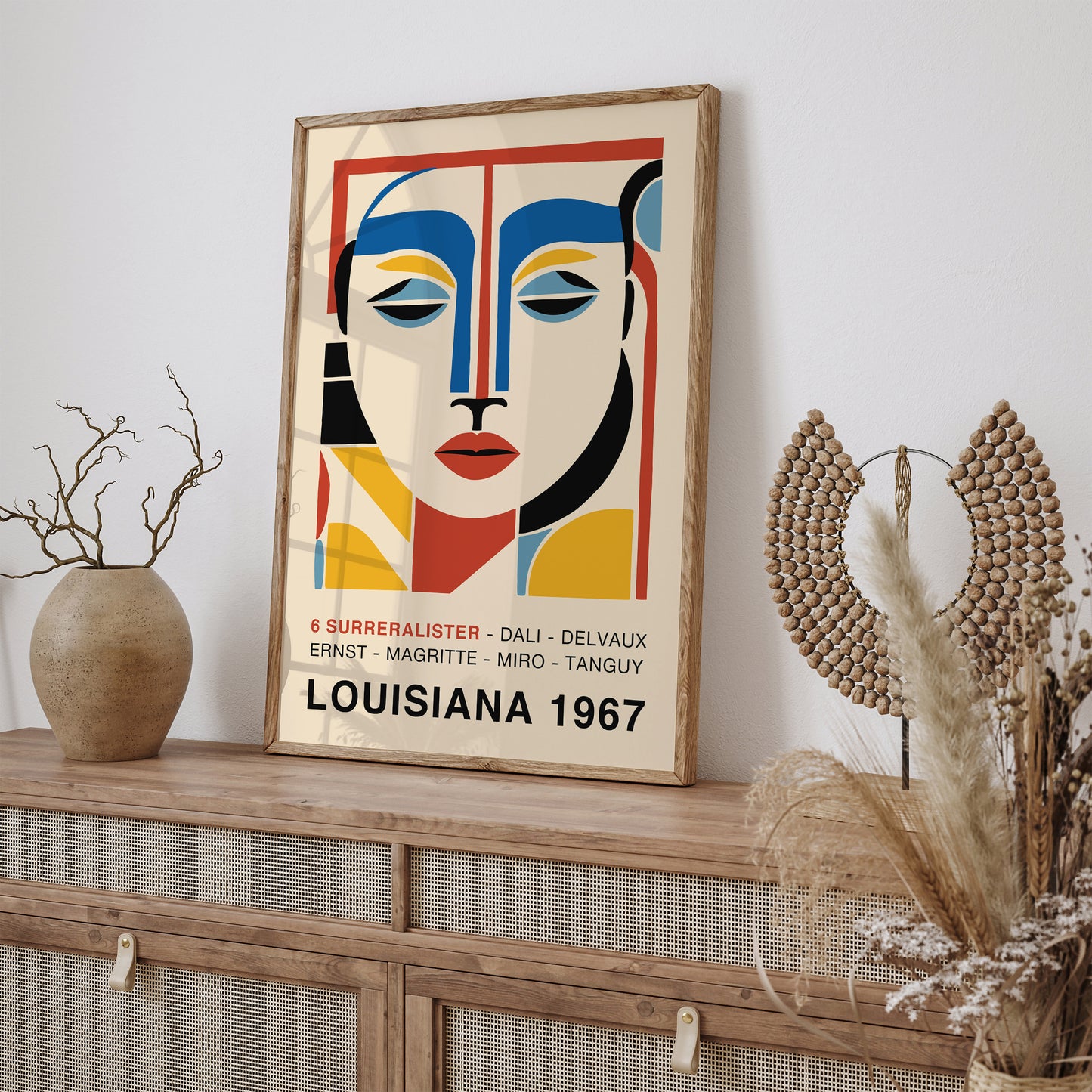 Surrealister Exhibition Louisiana Art Print