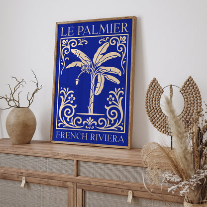 Le Palmier Poster