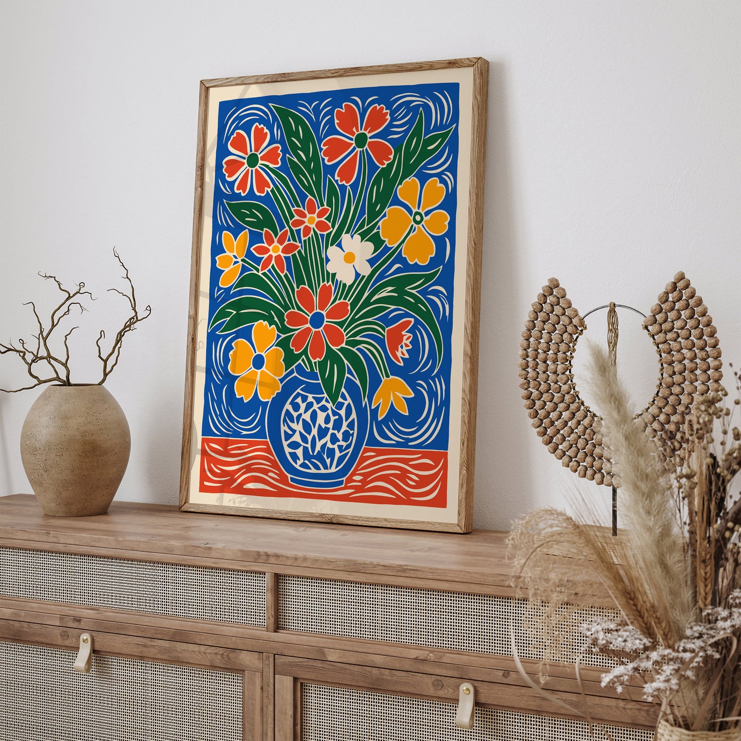 Colorful Bouquet of Flowers Poster