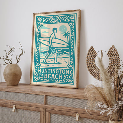 Huntington Beach Poster