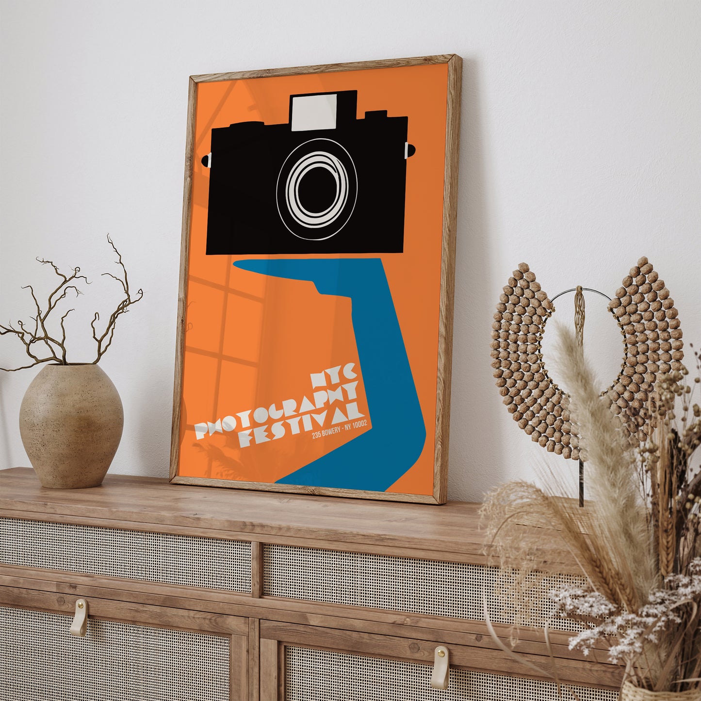 NYC Photography Festival Retro Minimal Poster