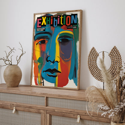 Art Exhibition Artistic Wall Art Print