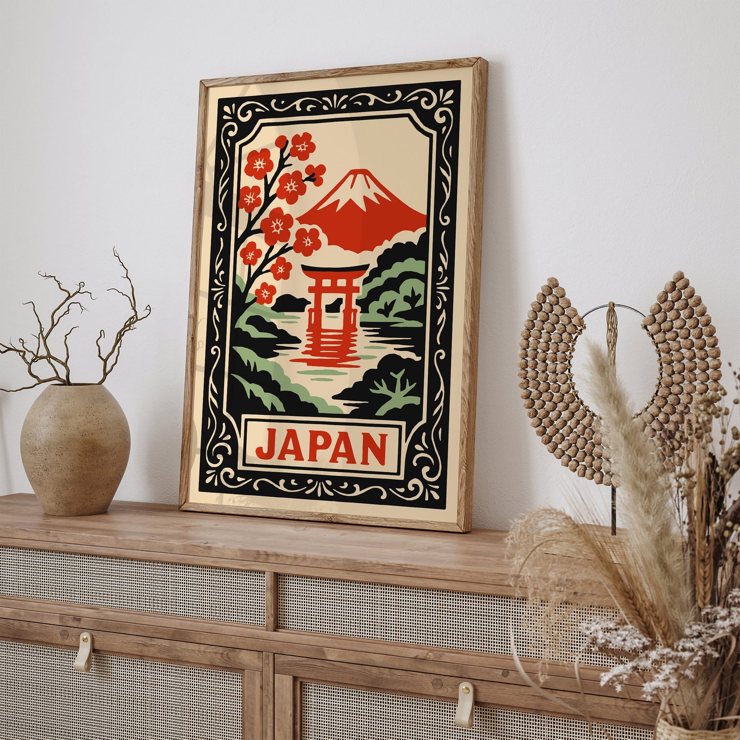 Japan Scenic Travel Poster