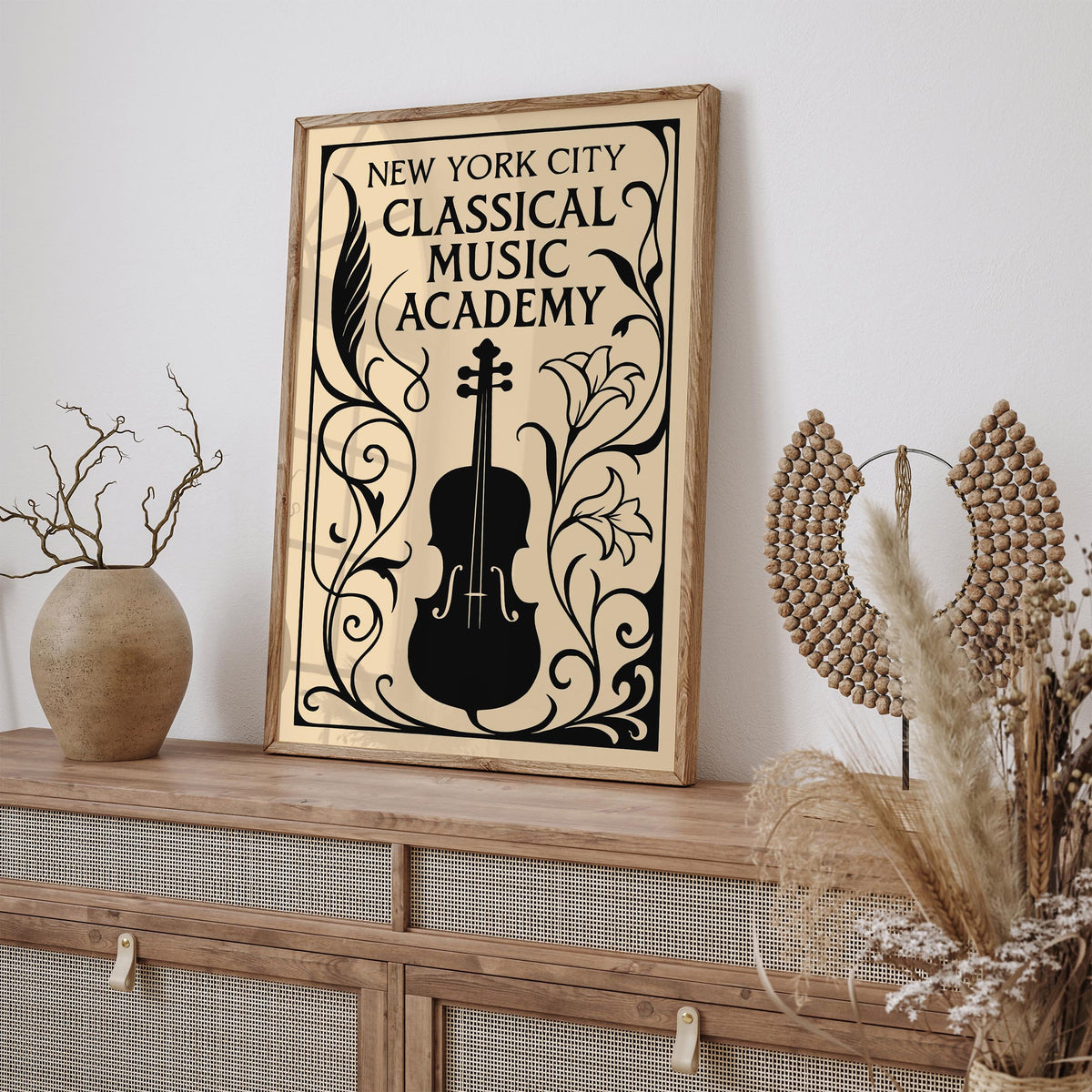 NYC Classical Music Academy Art Poster
