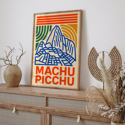 Machu Picchu Peru Poster