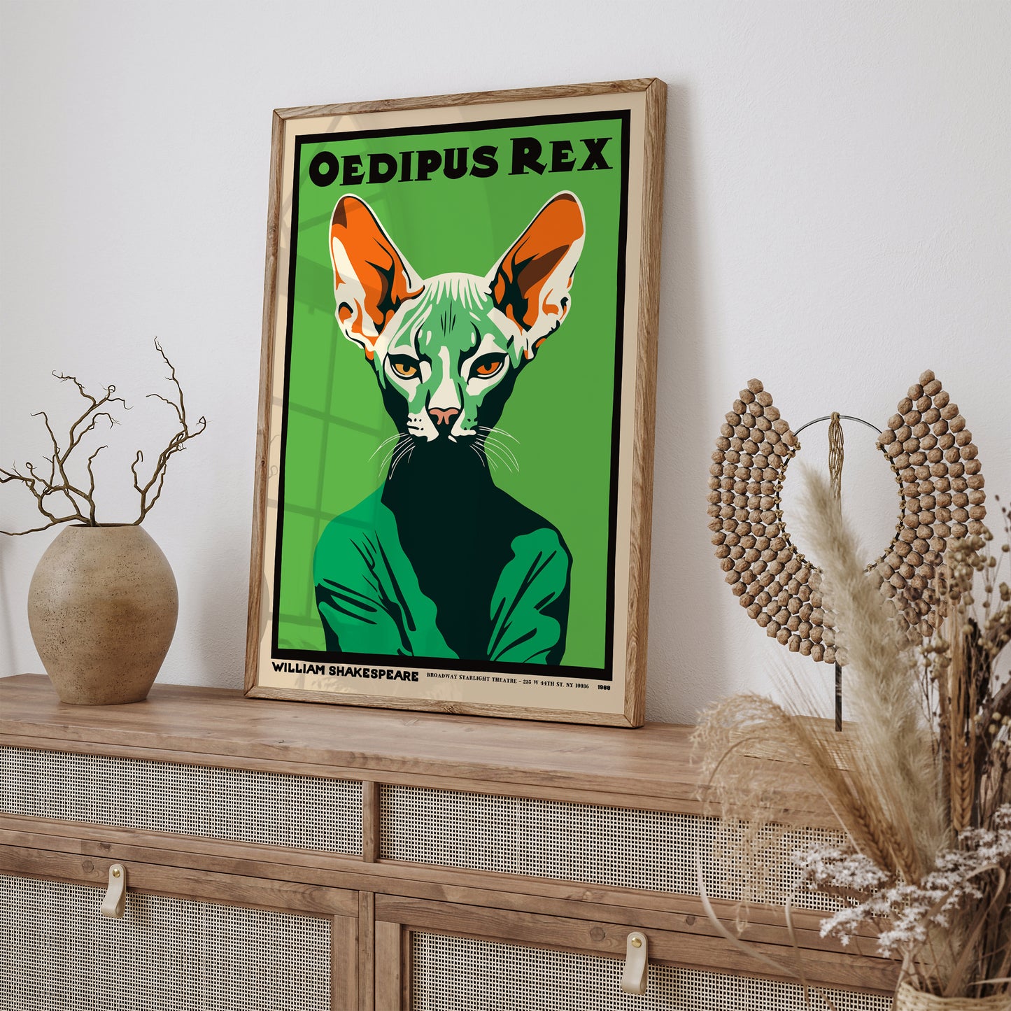 Oedipus Rex - Shakespeare Poster