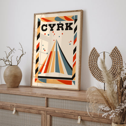 Polish Circus Wall Art Poster