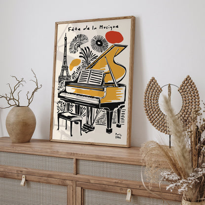 Fete de la Musique Paris Poster