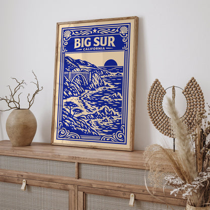 Big Sur California Poster