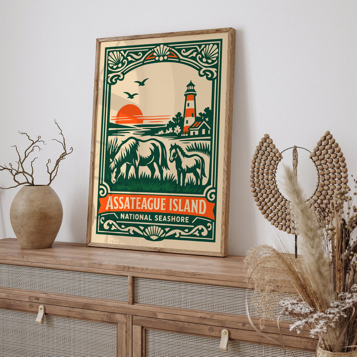 Assateague Island National Seashore Poster