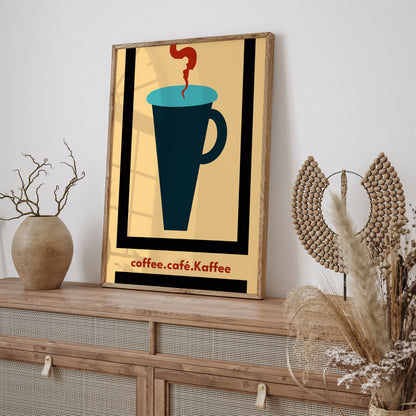 Minimalist Retro Coffee Poster